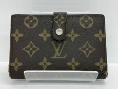 LOUIS VUITTON モノグラム ポルトフォイユ ヴィエノワ M61674 二つ折り財布 ウォレット がま口 ブラウン系 ルイヴィトン SN0048