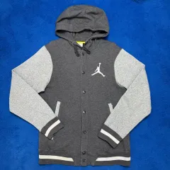 ナイキジョーダン 裏起毛 スタジャン ブルゾン S