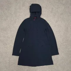 XS Tommy Hilfiger ロング ジップアップ マウンテンパーカー ジャケット