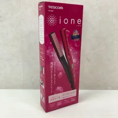 TESCOM ヘアーアイロン ione マイナスイオン ストレート ピンク テスコム ITH1806 P スパークルピンク 未使用品 smkdetc095013