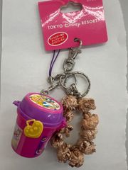 ★ディズニー チシャ猫 ポップコーン キーホルダー