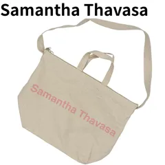 Samantha Thavasa キャンバスショルダーバッグ