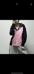 THE NORTH FACE ザノースフェイス ヴィンテージ ピンク 黒 ウィンドブレーカー