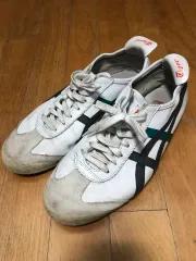 オニツカタイガー メキシコ 66 スニーカー ブラック グリーン 275