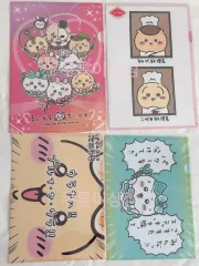 （ 4 犬セット) ちいかわ（何か小さくてかわいいやつ） マジカル A4 クリア ファイル ちいかわ ハチワレ うさぎ