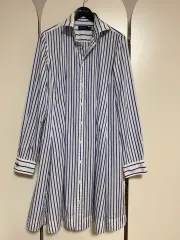 ポロ ラルフローレン ストライプ シャツ ワンピース レディース 購入 55