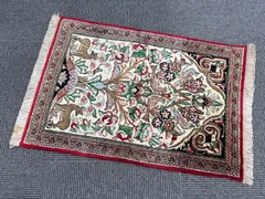 ペルシャ絨毯 手織 イラン 90×55㎝のサムネイル