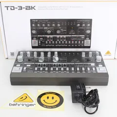 【美品】BEHRINGER TD-3-BK ブラック アナログベースラインシンセサイザー ベリンガー 本体のサムネイル