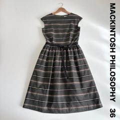 MACKINTOSH PHILOSOPHY タータンチェック 切替 ワンピース - メルカリ