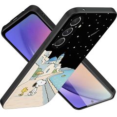 Galaxy S25 用 ケース スヌーピー スマホケース TPU素材 レンズ保護 耐衝撃 落下防止 防塵 おしゃれ かわいい 漫画のキャラクター (Galaxy S25 用) 1