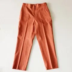 【WA/013-68402】未使用タグ付定価21780円 CORDIER コルディア ワールド 接触冷感 リネン混 パンツ ボトムス 裾スリット ウエストゴム オレンジ 大きいサイズ 44 15号 46 17号 ゆったり レディース 春夏 きれいめ 洗えるのサムネイル