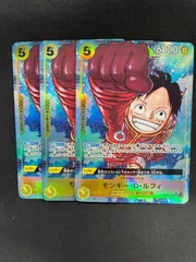 ルフィ SR パラレル op07 4枚 17-567