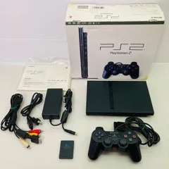 【すぐ遊べる】【動作確認済み】【箱付き】SONY PlayStation2 SCPH-70000 ブラック ソニー プレイステーション2 プレステ2 PS2 FP5