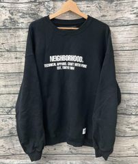NEIGHBORHOOD クルーネック スウェット ブラック XL 原宿店購入 - メルカリ