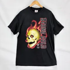 00s WWF STONE COLD ストーン・コールド Steve Austin 3:16 2001 スカル プリントTシャツ サイズL  08032407 11 ALSTYLE APPARELのサムネイル