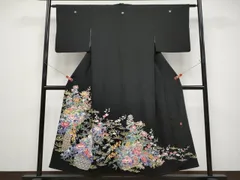 平和屋着物●極上　本加賀友禅作家　染元千紅代表　寺西一紘　黒留袖・長襦袢セット　花籠文　逸品　未使用　CZAA5223s6 楽天市場】平和屋本店□極上 本加賀友禅作家 染元千紅代表 寺西一紘