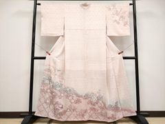 平和屋着物▽お召　単衣　抽象文　正絹　逸品　AAAW1511fy 平和屋着物▽お召 単衣 抽象文 正絹 逸品 AAAW1511fy - メルカリ