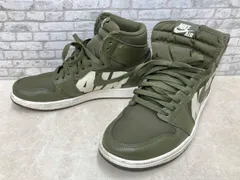 NIKEナイキ AIR JORDAN 1 Retro High OG  555088-300 ハイカットスニーカー サイズ27.5cm オリーブ