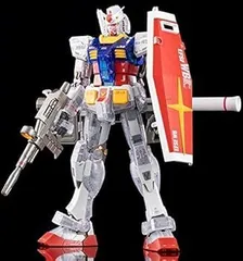 バンプレスト 一番くじコラボ 機動戦士ガンダム ガンプラ B賞 MG1/100 RX-78-2 ガンダム Ver.3.0 ソリッドクリア／リバース