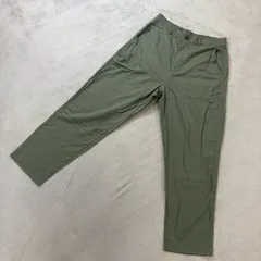 UNIQLO リネンコットンテーパードパンツ 221-464905 ウエストゴム ゆったり レディースLサイズ