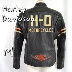 HARLEY-DAVIDSON レザージャケット ファイヤーパターン 腕フレイム