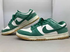 NIKE ダンク LOW SE ナイキ ダンクロウ SE スニーカー HQ1519-030 28cm グリーン  破れ有