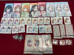 DMMスクラッチ 学園アイドルマスター  C賞 A3布ポスター﻿ D賞 アクリルキーホルダー 他 大量 まとめ セット 学マス