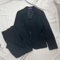 AOKI  青木　スーツ　ボトムス　2点セット　レディース　サイズ9号　Mサイズ　ブラック　黒　パンツスーツ　LES MUES Femme  レミューファム　Precious Line プレシャスライン