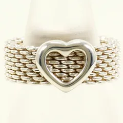 ティファニー TIFFANY&Co. サマセット シルバー925 リング・指輪 8号 総重量約4.8g