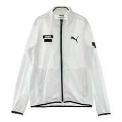 サイズ：L PUMA GOLF プーマゴルフ  ジップジャケット カモフラ総柄 ホワイト系 [240101652967] ゴルフウェア メンズ ストスト