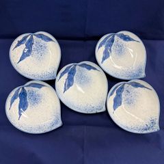 美*穂様 源右衛門窯 染濃桃絵 鉢 5枚セット未使用 - メルカリ