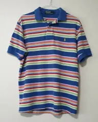 ポロラルフローレン ストライプ 半袖 カラーTシャツ