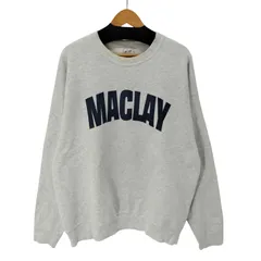 フルーツオブザルーム FRUIT OF THE LOOM 90s USA製 MACLAY プリント 裏起毛 スウェット メンズ import：XL 