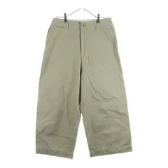 AURALEE (オーラリー) 18AW WASHED FINX CHINO WIDE PANTS ウォッシュド フィンクス ワイドチノパンツ ベージュ A8AP01CNのサムネイル