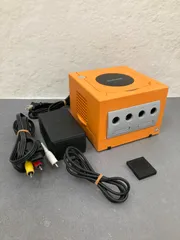 【動作OK】任天堂 ニンテンドー ゲームキューブ 本体 付属品セット オレンジ 0324-401