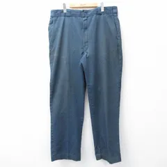 W38/古着 ディッキーズ ワーク パンツ メンズ 90年代 90s タロン 紺 26feb17
