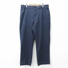 W38/古着 ディッキーズ ワーク パンツ メンズ 874 紺 26feb17