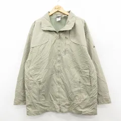 XL/古着 アディダス adidas 長袖 ジャケット メンズ 00年代 00s サンプル ベージュ系 内側メッシュ【spe】 26feb17