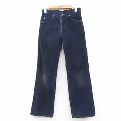 古着 リーバイス Levis コーデュロイ パンツ レディース 80年代 80s USA製 タロン 紺 26feb18