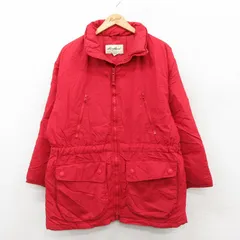 L/古着 エディーバウアー 長袖 ナイロン ダウン ジャケット メンズ 00年代 00s 赤 26feb18