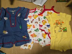 ミッキーマウスハウス 80 ロンパース1枚 90 3枚