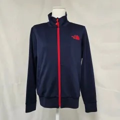 THE NORTH FACE ザノースフェイス ネイビー レッド キッズ トレーナー ジャージ 150