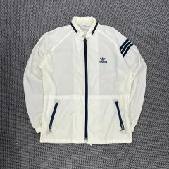 adidas(アディダス) 白 ウインドブレーカー