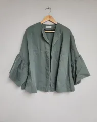 DRIES VAN NOTEN フリル 袖 アウター 95のサムネイル