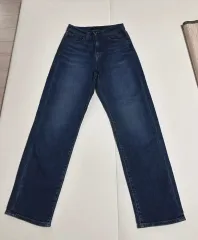 ユニクロ ストレート デニム-22