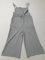 SOUP 紐 ノースリーブ ワイド オールインワン 66 レディース 90