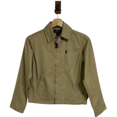 ポロラルフローレン キッズ ベージュ コットン ジャケット 8