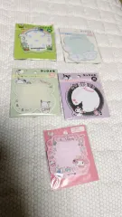 サンリオ マイメロディ クロミ シナモロール ポチャッコ けろっぴ ポストイット 付箋 メモ帳 セット 販売