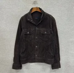 ヴィンテージ ZARA ザラ ツーポケット コーデュロイ ジャケット 秋 ブラウン