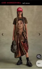 アンダースンベル プリント 半袖 ONE PIECE S